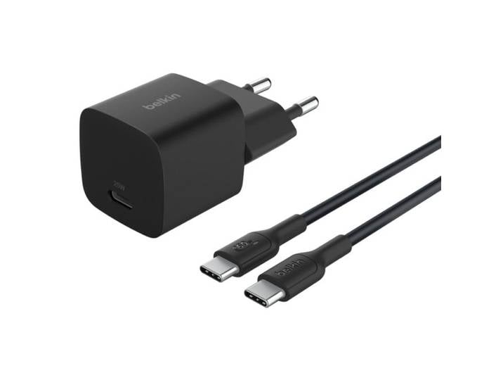 Belkin BoostCharge, Intérieure, Secteur, 1 m, Noir WCA012KQ1MBK-B6