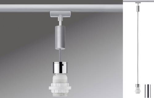 Paulmann Hochvolt-Schienensystem-Leuchte Universell E27 20 W LED Chrom (matt), Chrom
