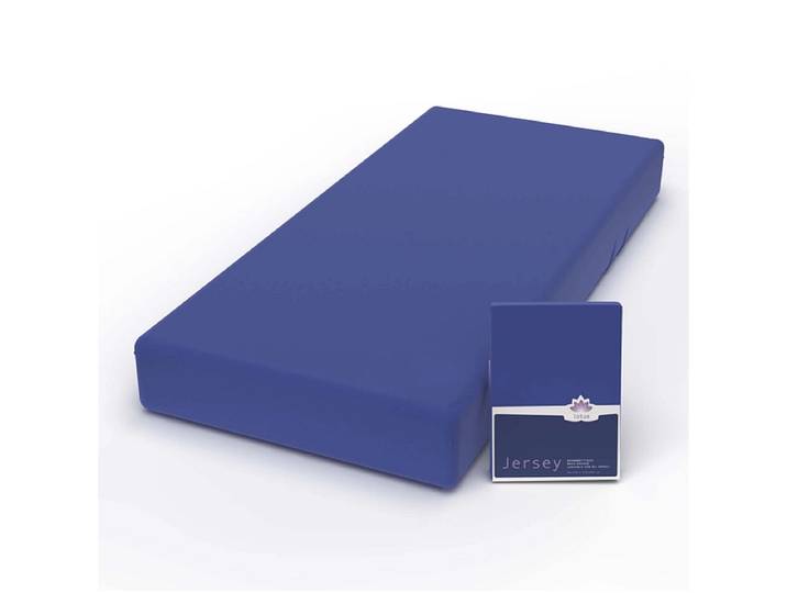 LOTUS BEDDING Fixleintuch COMFORT 180x200cm nachtblau