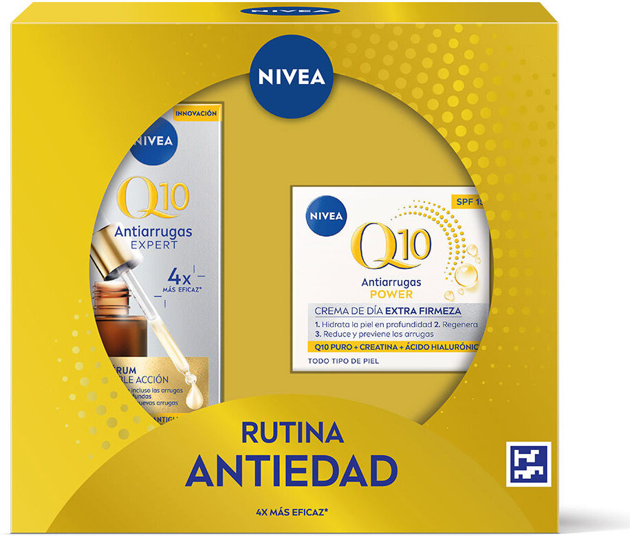 Nivea Q10 Cas De Routine ANTI-ÂGE 2 pcs