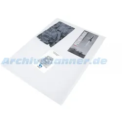 Dokumentenhülle (Carrier Sheet) für schwieriges Papier