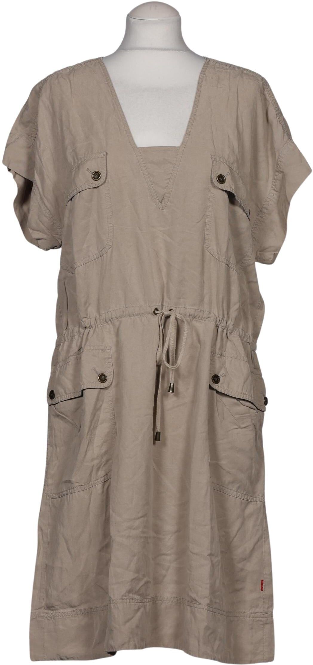 Jackpot Damen Kleid, Beige, Gr. EU 40, Lyocell - Second Hand