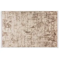 Schöner Wohnen Kollektion Teppich Glory D.251 C.060 Gitter braun 200x290 cm