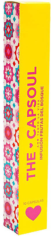 The Capsoul Forest Fruits Infusion 10 nespresso compatible capsules