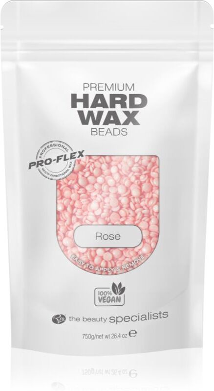 Rio Hard Wax Beads Rose perles de cire dure à épiler 750 g