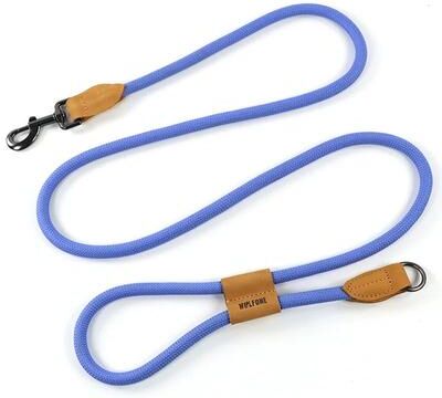 Inspired Living Hands Free Waist Dog Leash For Running, Walking & Training blue