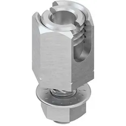 Niedax NIE MTEKM 4X10 E10 Erdungsklemme Potentialauslgeichs- Erdungsl. bis 10mm² Edels., Elektronikzubehör + Gehäuse