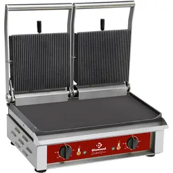 Kontaktgrill DOPPELT, emaillierte Platten (CONTACTDG2/SN)