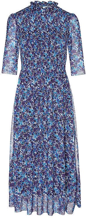 RICHROYAL Midikleid  blau   XS XS