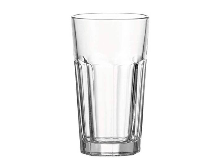 Leonardo Rock XL Trink-Gläser, 4er Set, spülmaschinenfeste Longdrink-Gläser, Trink-Becher aus Glas im klassischen Stil, Getränke-Set, 540 ml, 013384