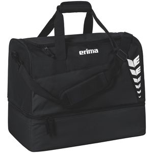 Erima Sporttasche Six Wings M, schwarz, mit Bodenfach 50 cm, 60 Liter