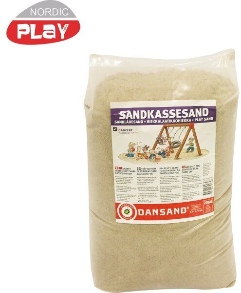 Nordic Play Sandkassesand 38v, 240 Kg