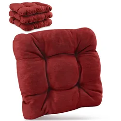 STUHLKISSEN HighLux SK 40/40/8cm Rot (4tlg)