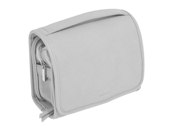 Necessaire Sofia, Stackers, grau, Kunstleder