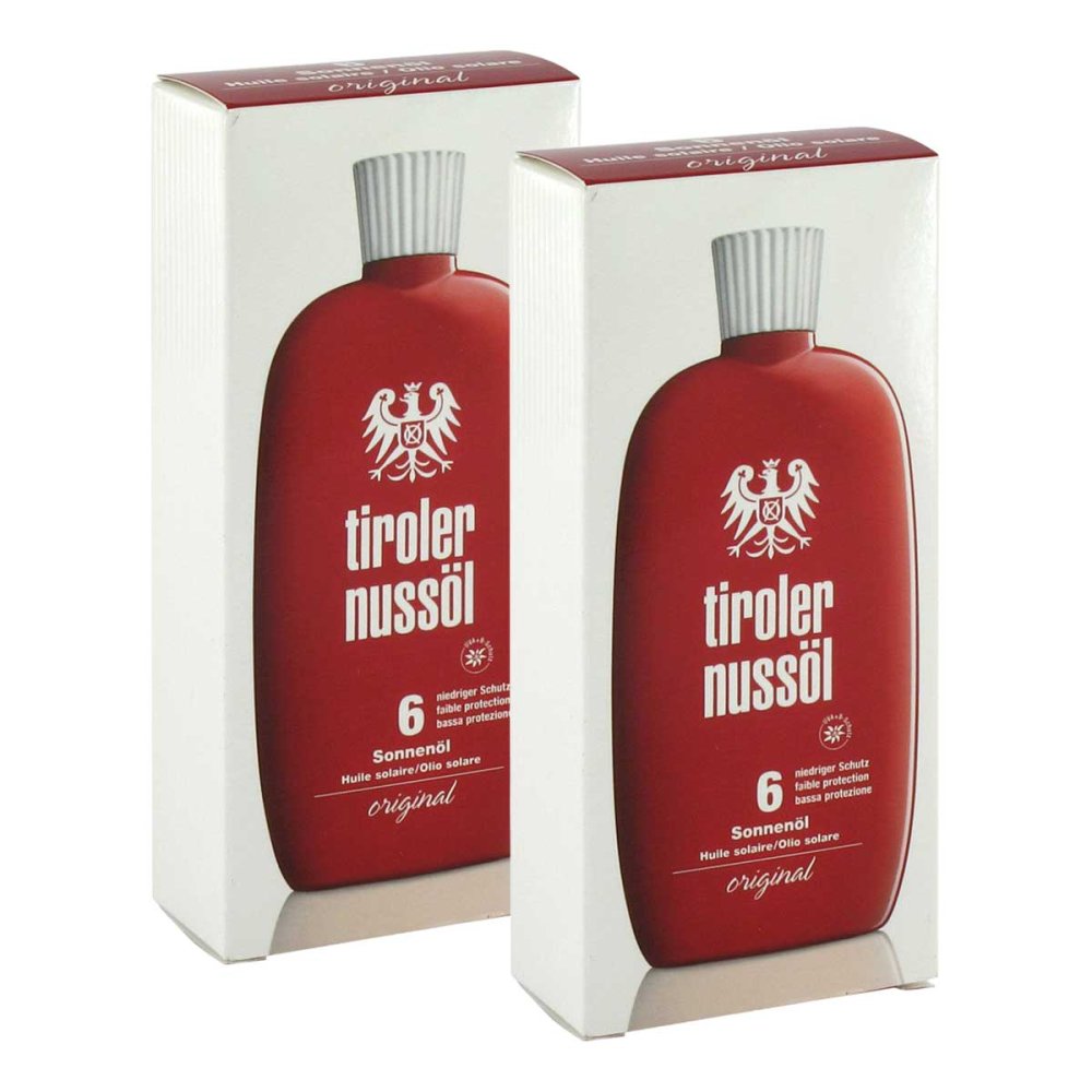 DERMAPHARM AG Tiroler Nussöl Original sonnenöl Wasserfest Lsf 6 08106033
