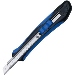 Wedo Cuttermesser 78909, Softgrip, Proficutter, mit 9mm Abbrechklinge