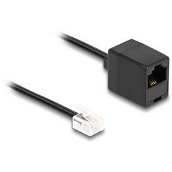Delock Telefon (analog) Anschlusskabel 5 m Schwarz 88095