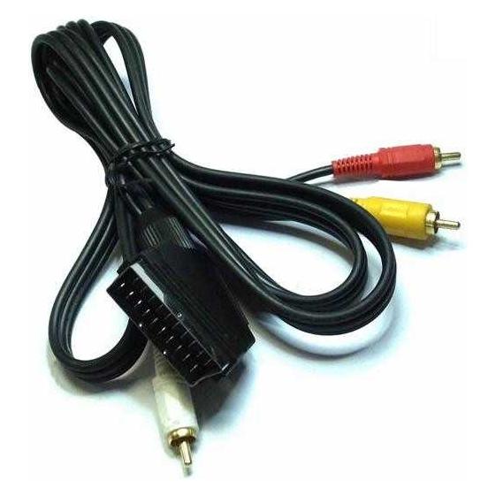 Estar Cable Black SCART - 3RCA Black (S2JS9975/U)