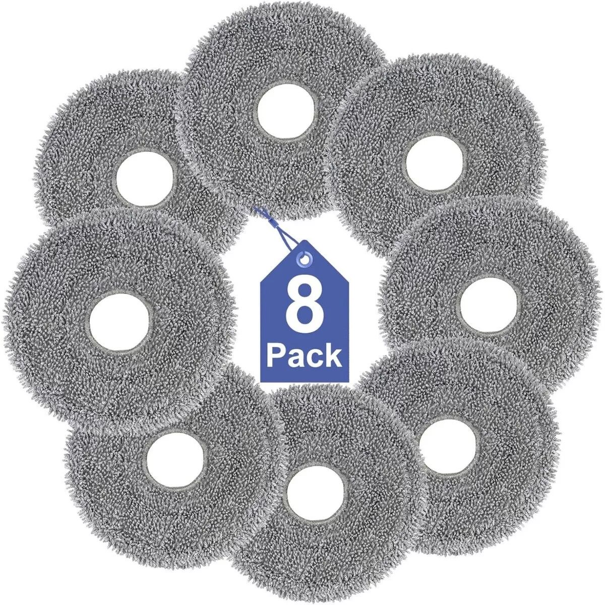INF Ersatz-Mikrofaser-Mopppads kompatibel mit Saros 10R Roborock Saugroboter