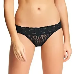 Wacoal Halo Lace Bikini Schwarz Nylon Medium Damen
