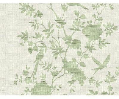 Lillian August Aloha Bird Trail Embossed Vinyl Unpasted Wallpaper