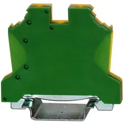 RS PRO Schutzleiterklemme, DIN-Hutschiene, 1-polig, Käfig, Elektronikkabel + Stecker, Grün