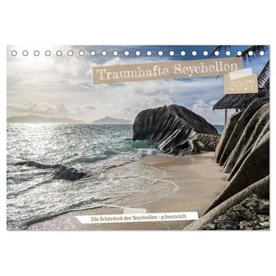 Traumhafte Seychellen (Tischkalender 2027 DIN A5 quer), CALVENDO Monatskalender