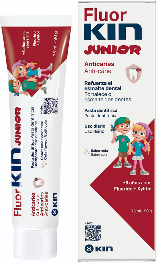 Kin Fluor Junior dentifricio #cola