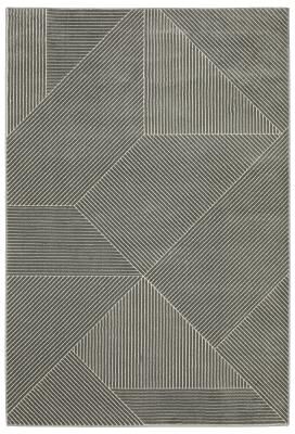 Style Haven Ripley Modern Geometric Mixed Pile Area Rug