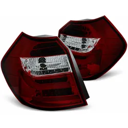 LED-Rückleuchten passend für BMW E87 2004–08/2007 | Rot/Smoke
