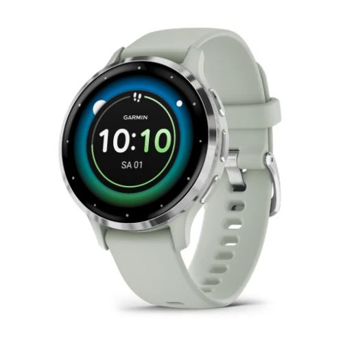 Garmin 010-02785-01 Venu 3S sagegrey/silver Gr³n Wearable