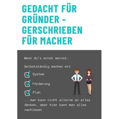 Gedacht für Gründer - geschrieben für Macher, Taschenbuch von Andreas Wellmann, Epubli, 978-3-565-14476-1