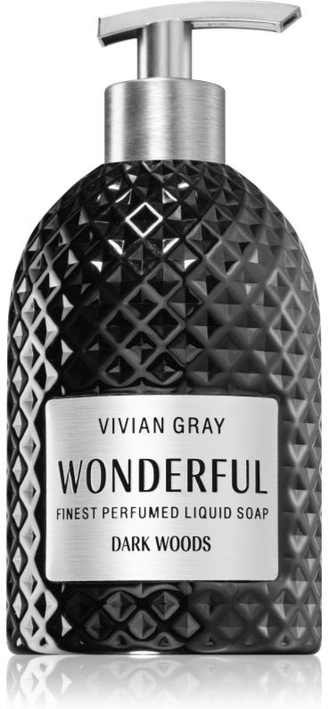 Vivian Gray Wonderful Dark Woods luxuriöse Flüssigseife für die Hände 500 ml