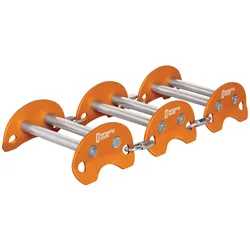 Umlenkrolle Singing Rock Kantenroller 3er Set orange