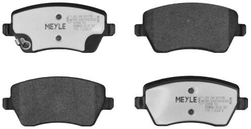 MEYLE 025 244 0317/PD Brake pad set