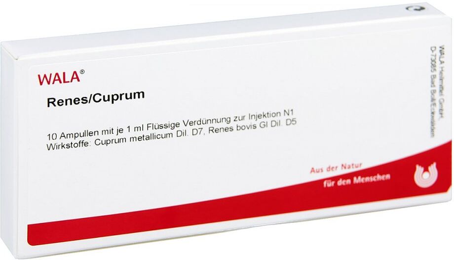 Wala Renes/ Cuprum Ampullen