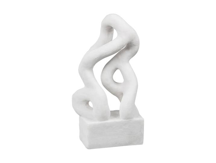 Mette Ditmer Symbiosis sculpture Art piece 29 cm Blanc cassé