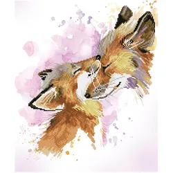 Diamond Dotz Diamond Painting Füchse