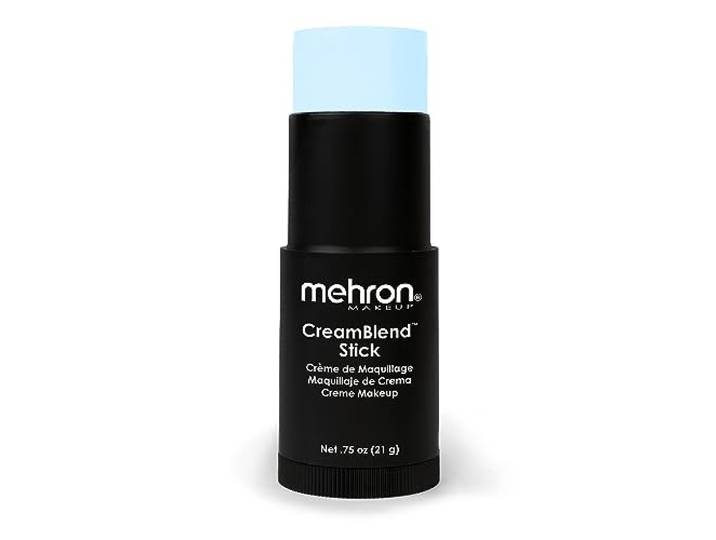 Mehron CreamBlend Stick Crème-make-up en lichaamsverf, Pastel Blue