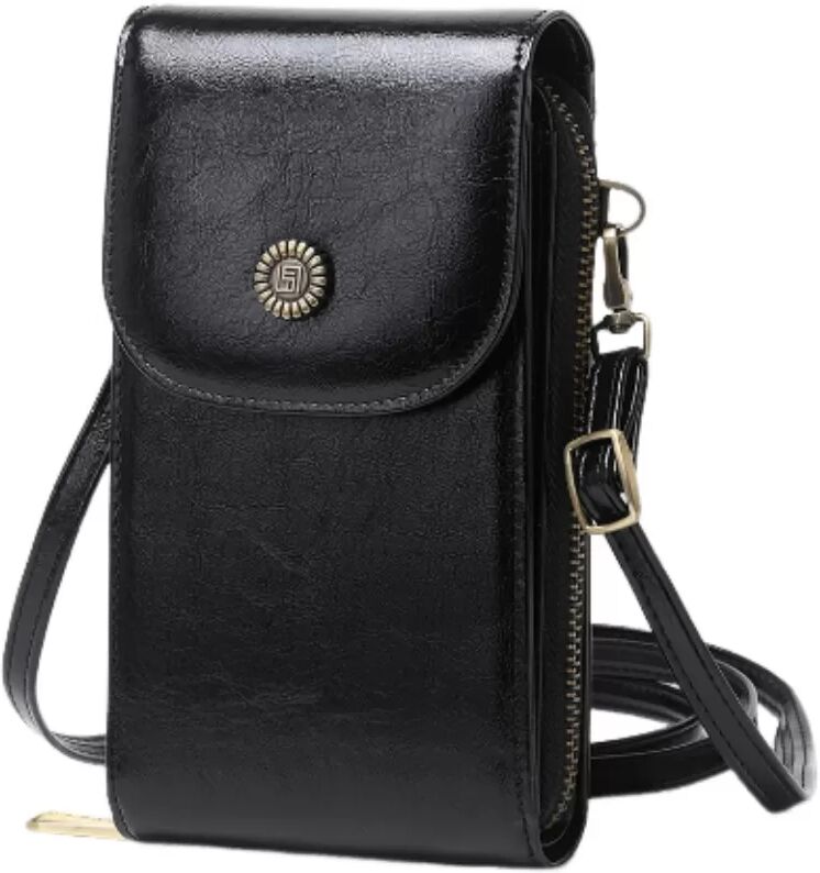 INF RFID-blockierende Handytasche für Damen Schwarz