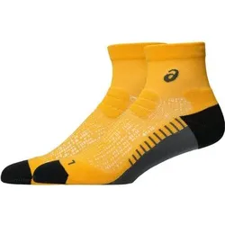 ASICS Kinder Socken PERFORMANCE RUN SOCK QUARTER, Größe M in Gelb Gelb