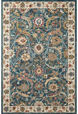 Alexander Home Madeline 100% Wool Hand-Hooked Heritage Area Rug