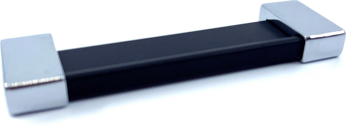 AVENUE meubelgreep Metoo chroom / wenge - 96 mm