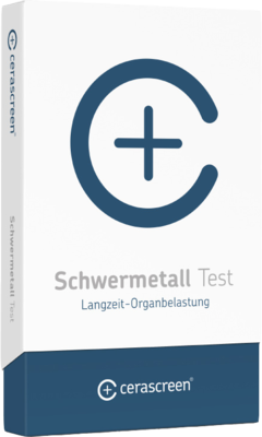 Cerascreen GmbH CERASCREEN Schwermetall Test 1 St 14002669
