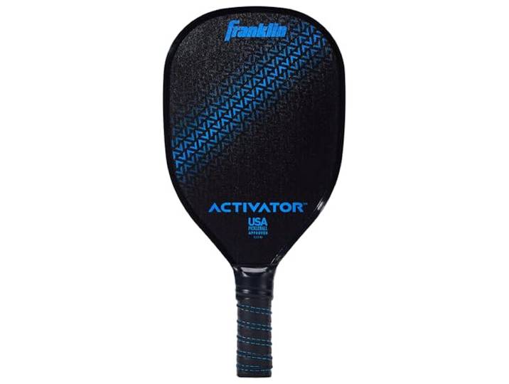 Franklin Sports Pickleball Paddle - Houten Pickleball Racket - Activator - Blauw - USA Pickleball (USAPA) Goedgekeurd - 13 mm dikke kern