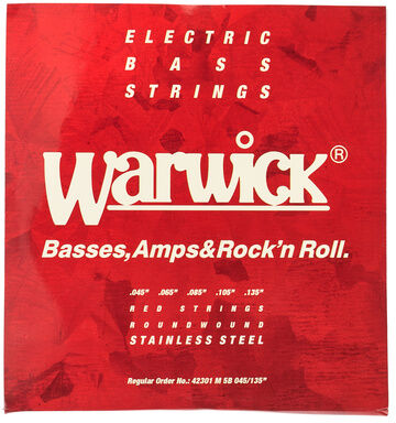 Warwick 42301 M Red Label .045-.135
