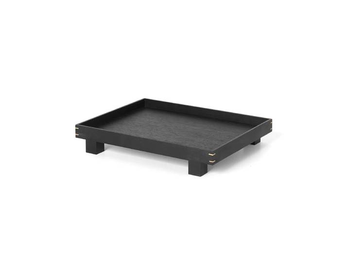 Ferm Living - Bon Holztablett, small / schwarz