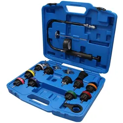 Brilliant Tools, Fahrzeug Werkzeug, Kühlsystem-Diagnose-Satz, 18-tlg