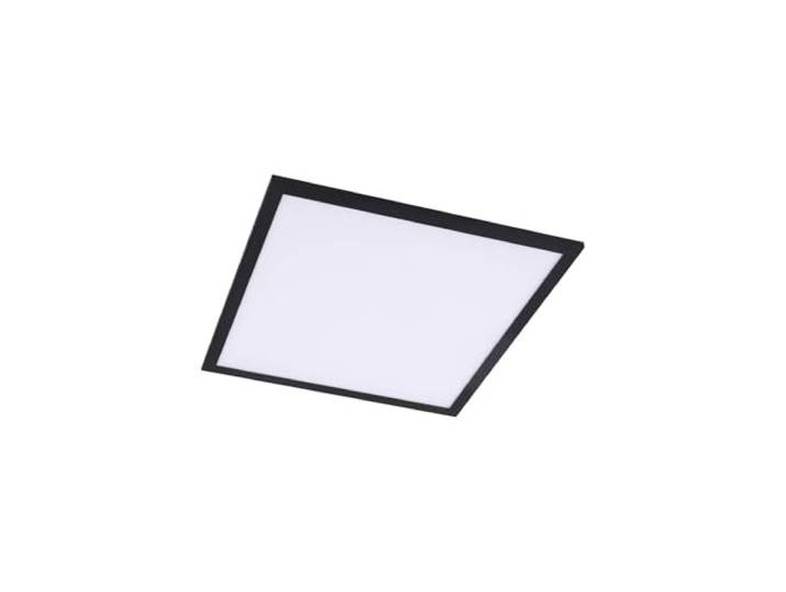 Lindby LED Deckenleuchte flach in schwarz, Panel