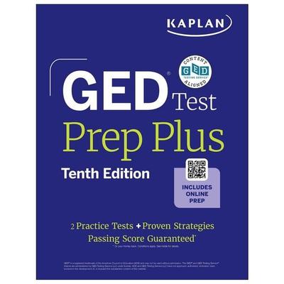 GED Test Prep Plus, Tenth Edition (2026): Includes a Diagnostic Pretest, 2 Full Length Practice Tests, 1000+ Practice Questions, and 60+ Online